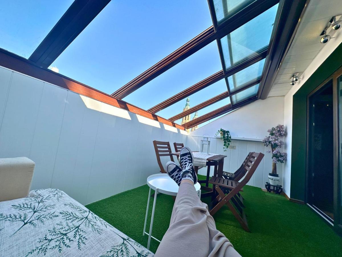 Dos Torres Atico - Solarium Privado En Calle Alfonso I * Saragosse